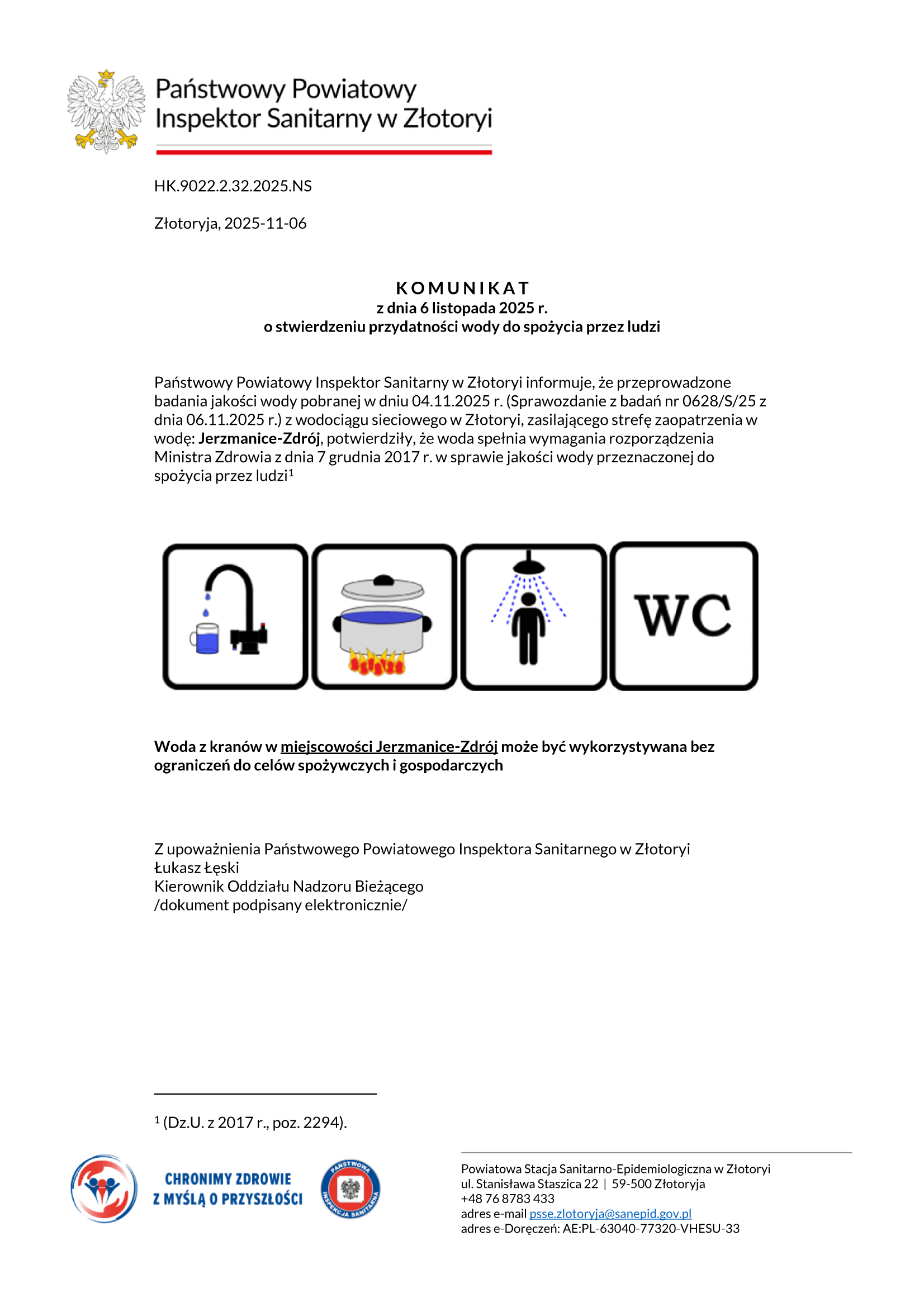Woda Jerzmanice 06112025